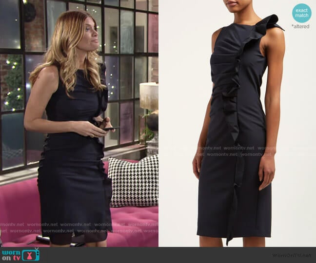 Max Mara Cleo Dress worn by Phyllis Summers (Michelle Stafford) on The Young and the Restless