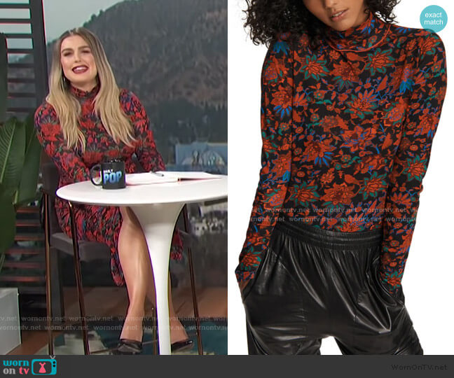 Rag & Bone Wallpaper Shaw Turtleneck worn by Carissa Loethen Culiner on E! News