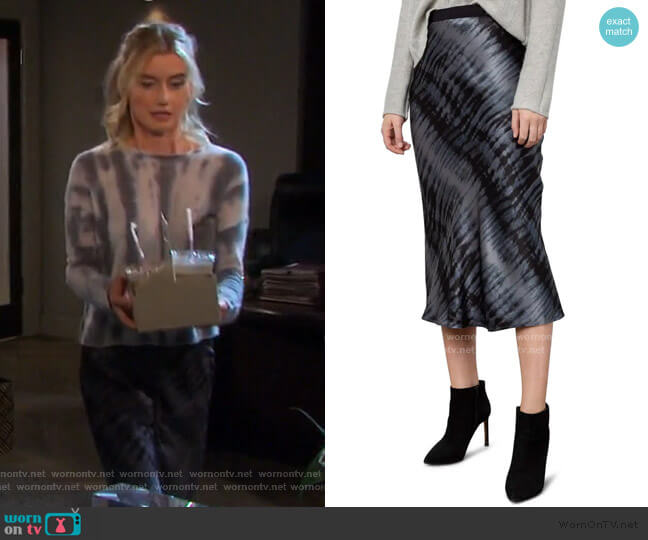 Rails Berlin Midi Skirt worn by Claire Brady (Isabel Durant ) on Days of our Lives