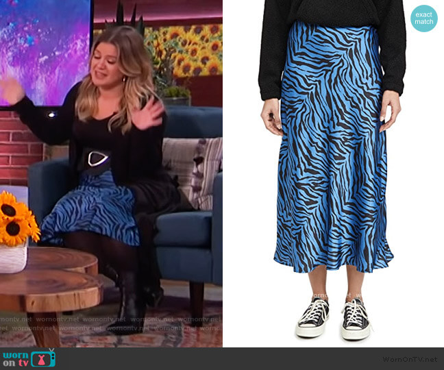 Rebecca Minkoff Davis Skirt worn by Kelly Clarkson on The Kelly Clarkson Show