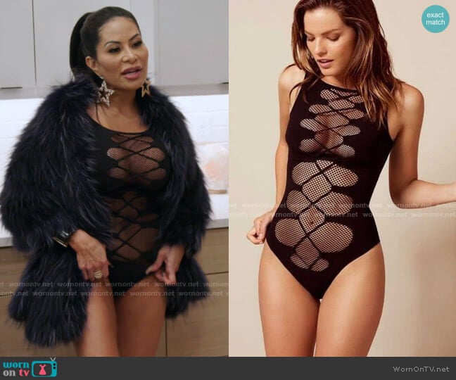 Agent Provocateur Hatty Swimsuit worn by Jen Shah on The Real Housewives of Salt Lake City
