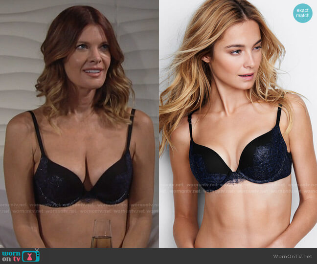 Victorias Secret Bombshell Plunge Bra worn by Phyllis Summers (Michelle Stafford) on The Young and the Restless