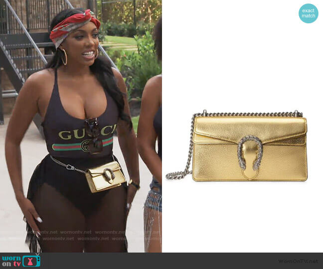 Gucci Small Dionysus Shoulder Bag worn by Porsha Williams on The Real Housewives of Atlanta