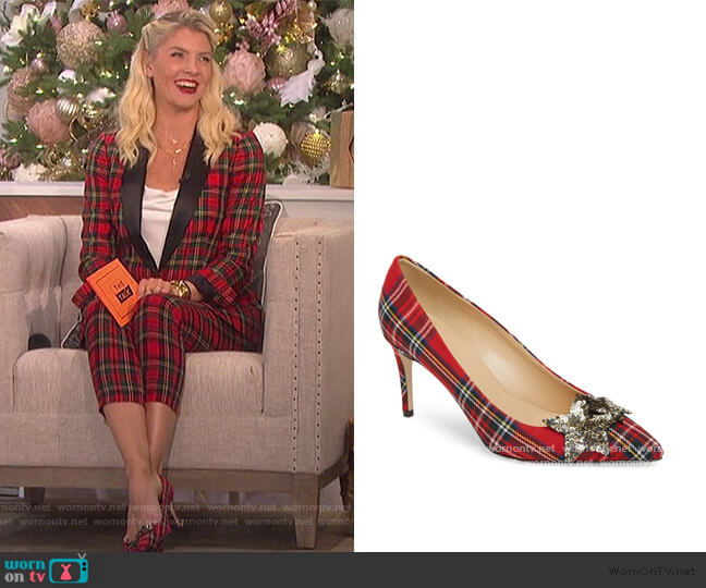 J. Crew Lucie Pump worn by Amanda Kloots on The Talk