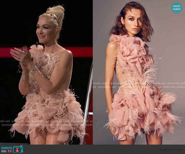 Ncole + Felicia FW19 Collection worn by Gwen Stefani on The Voice