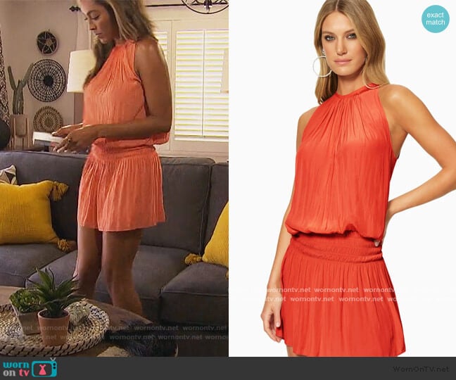 Ramy Brook Paris Sleeveless Dress worn by Tayshia Adams on The Bachelorette