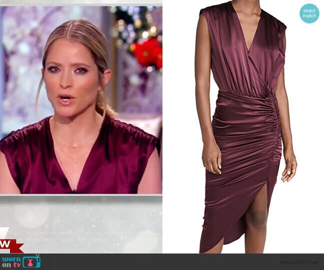 Veronica Beard Casela Dress worn by Sara Haines on The View