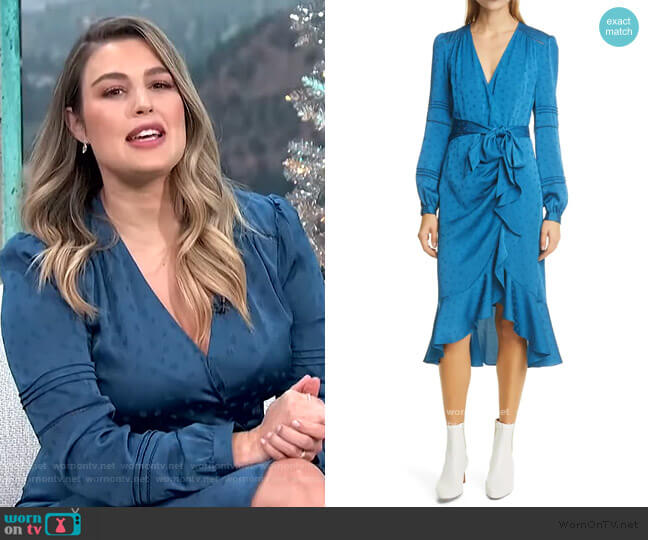 Veronica Beard Miriam Dress worn by Carissa Loethen Culiner on E! News
