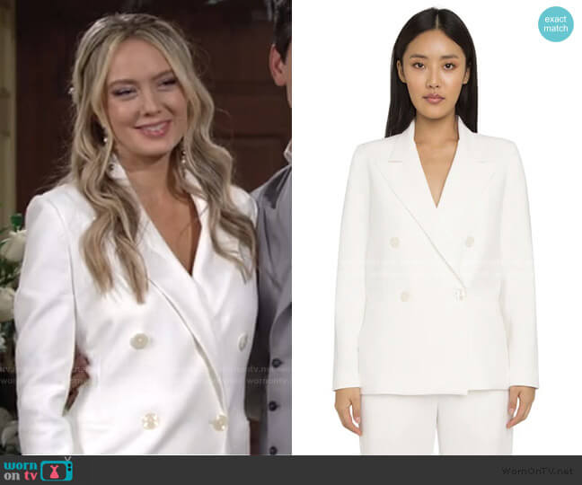 Black Halo Hugo Blazer worn by Abby Newman (Melissa Ordway) on The Young and the Restless