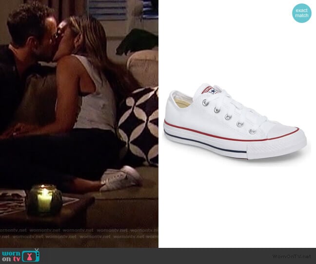 Chuck Taylor Low Top Sneaker worn by Tayshia Adams on The Bachelorette