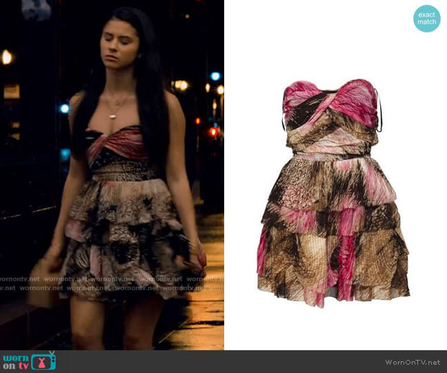 Diane von Furstenberg Brighton Dress worn by June Park (Daniela Norman) on Tiny Pretty Things