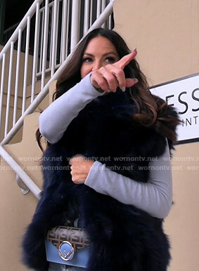 Lisa’s Fendi belt bag on The Real Housewives of Salt Lake City