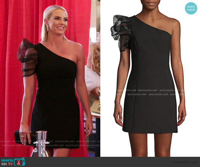 Likely Nelia One-Sleeve Mini Dress worn by Whitney Rose on The Real Housewives of Salt Lake City