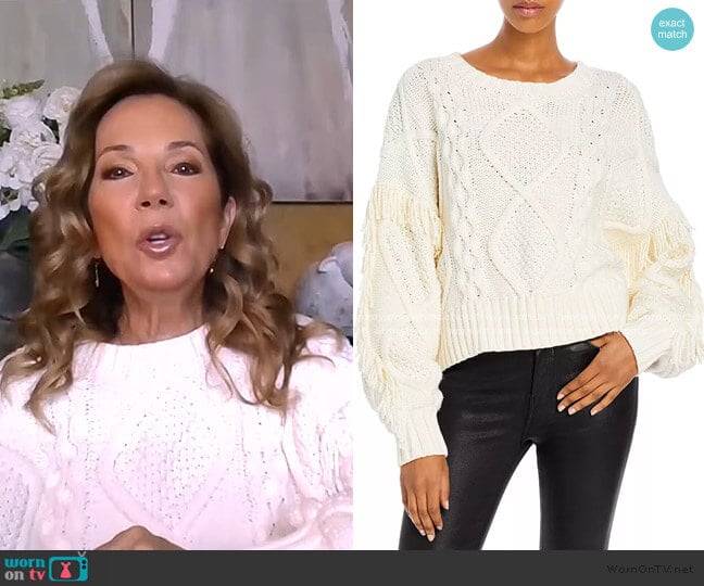 Line & Dot Jasper Cable Knit Sweater