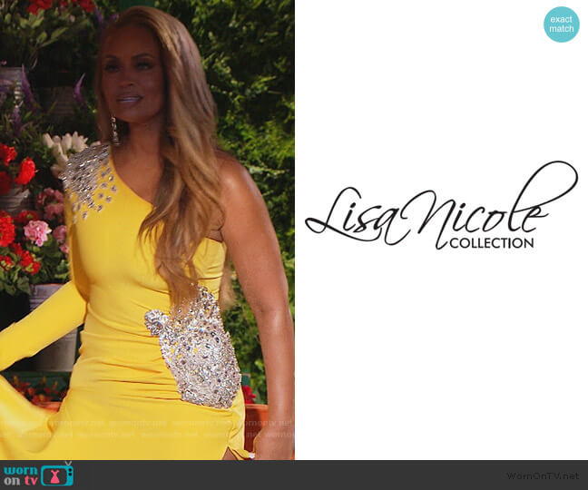 Lisa Nicole Custom Dress worn by Gizelle Bryant on The Real Housewives of Potomac