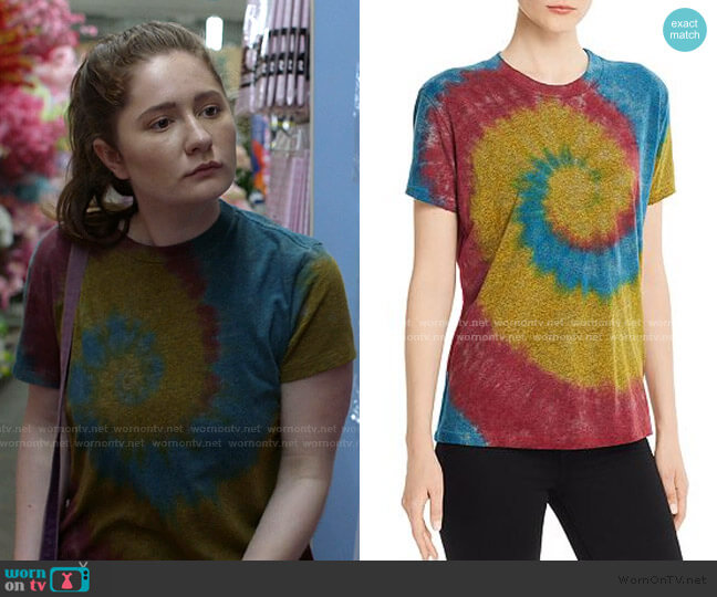 n Philanthropy Shanghai Tie-Dye Tee worn by Debbie Gallagher (Emma Kenney) on Shameless