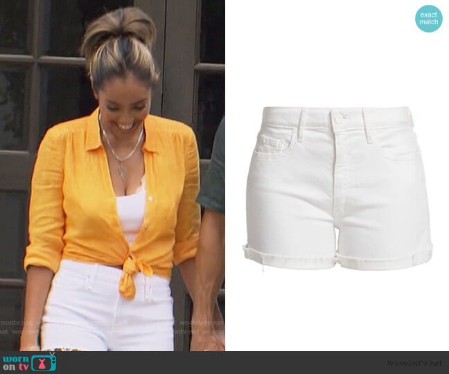 Paige Jimmy Jimmy Classic Shorts worn by Tayshia Adams on The Bachelorette