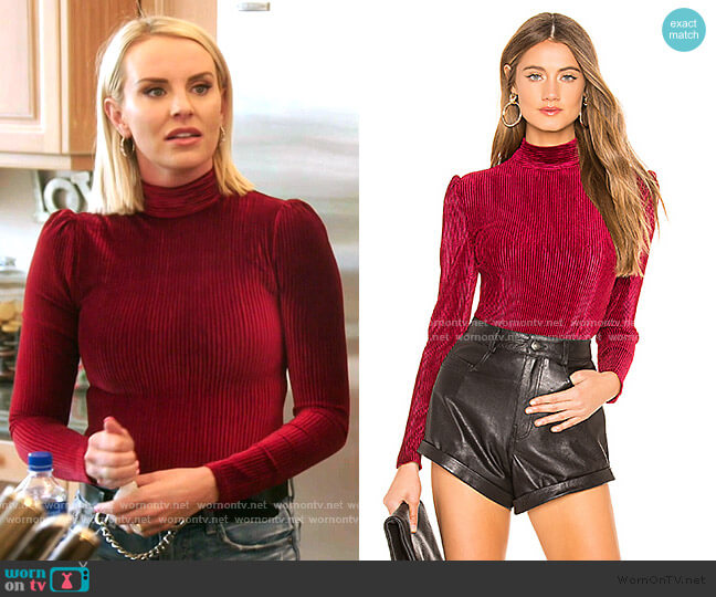 Privacy Please Brinkley Bodysuit worn by Whitney Rose on The Real Housewives of Salt Lake City