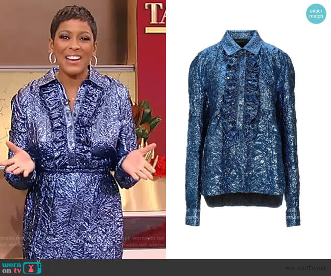 Rochas Blouse worn by Tamron Hall on Tamron Hall Show