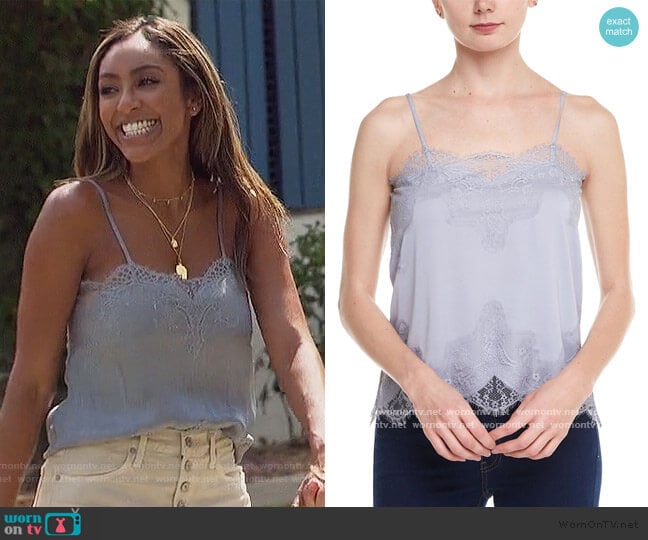 Storia Lace Cami worn by Tayshia Adams on The Bachelorette