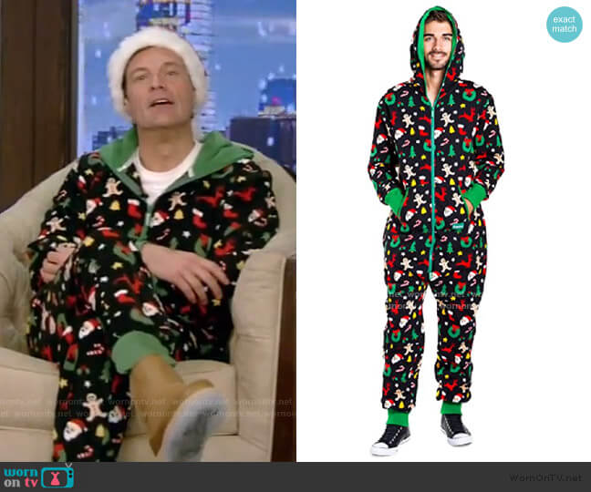 Tipsy Elves Cozy Christmas Onesie Pajamas
