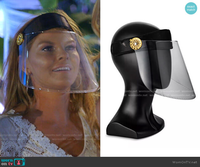 Bluestone Sunshields Hard Lens Clear Face Shield worn by Brandi Redmond on The Real Housewives of Dallas