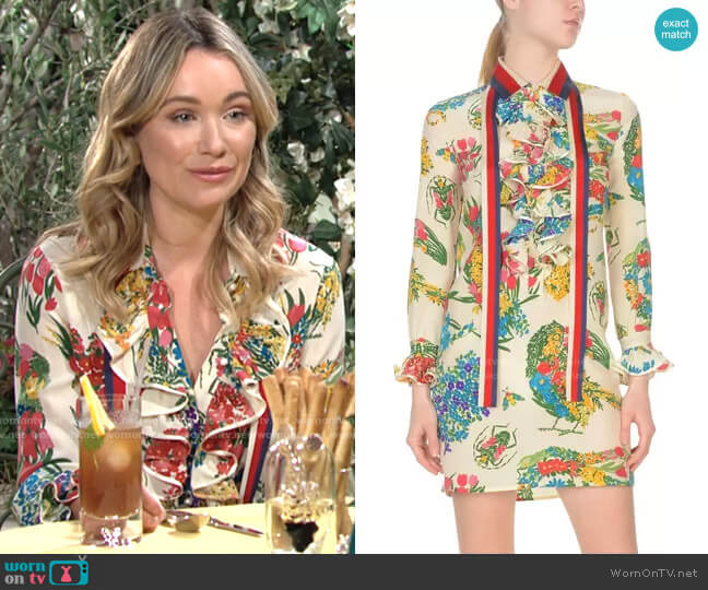 Gucci Floral Dress