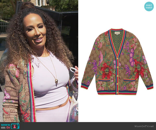 Gucci GG Flora Jacquard Cardigan