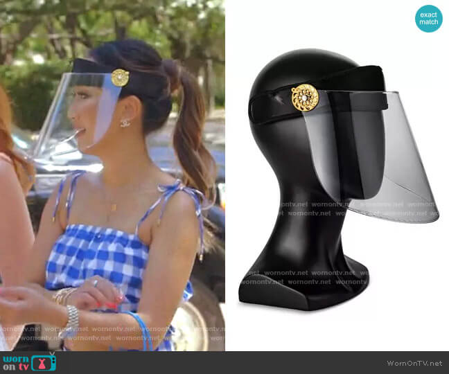 Bluestone Sunshields Hard Lens Clear Face Shield worn by Tiffany Moon on The Real Housewives of Dallas