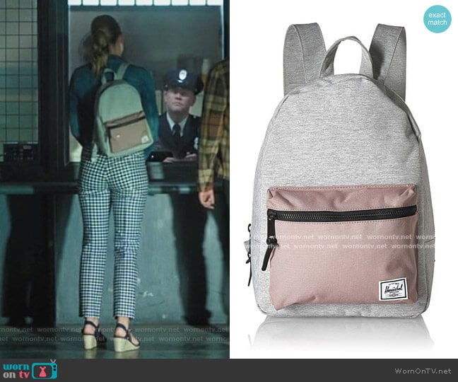 Herschel Grove X-Small Backpack Light Grey Backpack worn by Betty Cooper (Lili Reinhart) on Riverdale