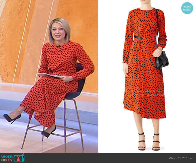 Hunter Bell Lawton Dress worn by Dylan Dreyer on Today
