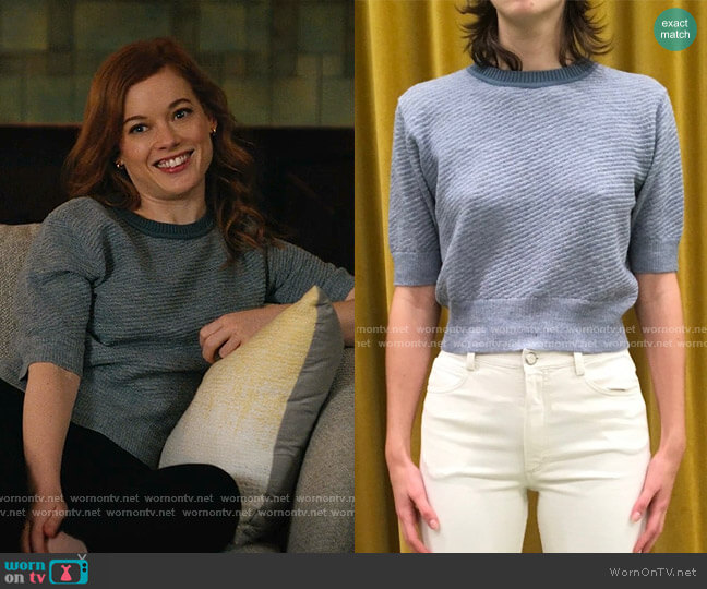 Rachel Comey Petunia Top worn by Zoey Clarke (Jane Levy) on Zoeys Extraordinary Playlist
