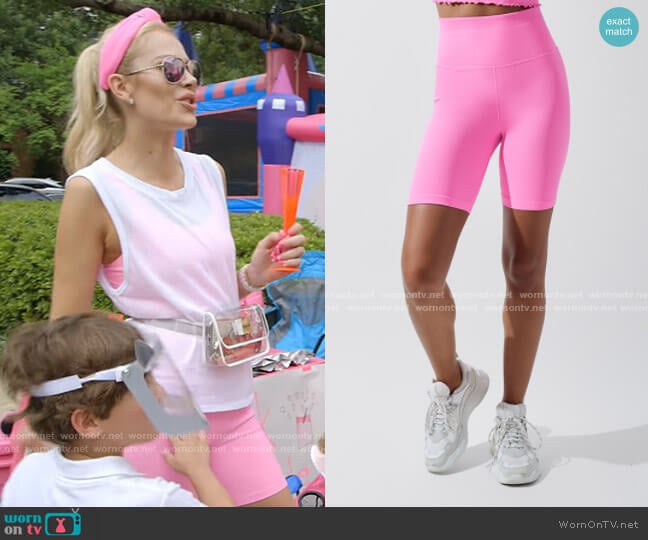 Spiritual Gangster Biker Short worn by Kameron Westcott on The Real Housewives of Dallas