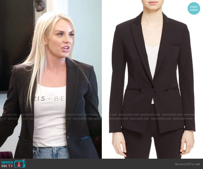 Veronica Beard Scuba Jacket worn by Whitney Rose on The Real Housewives of Salt Lake City