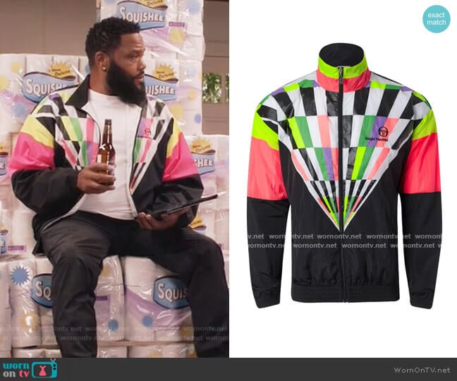 Sergio Tacchini Archive Warm-Up worn by Andre Johnson (Anthony Anderson) on Black-ish