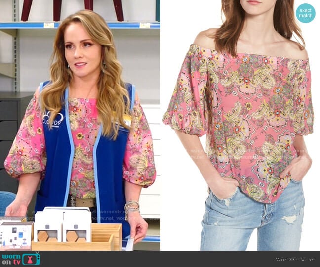 Bailey 44 Tune In Off the Shoulder Top