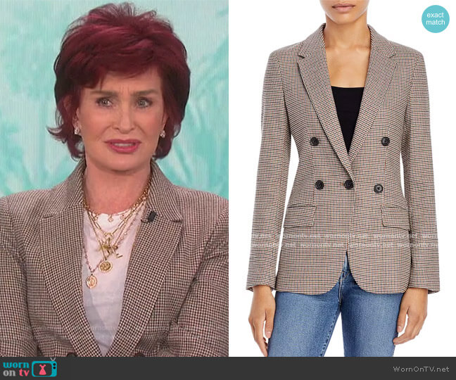 Frame 70s Blazer worn by Sharon Osbourne on The Talk