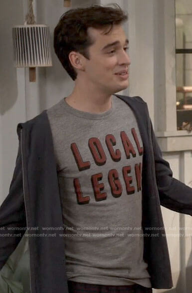 Freddie’s local legend t-shirt on Call Your Mother