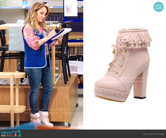 Kawaii Babe Ruffled Lace Booties