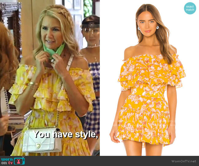 Misa Luella Dress worn by Kary Brittingham on The Real Housewives of Dallas