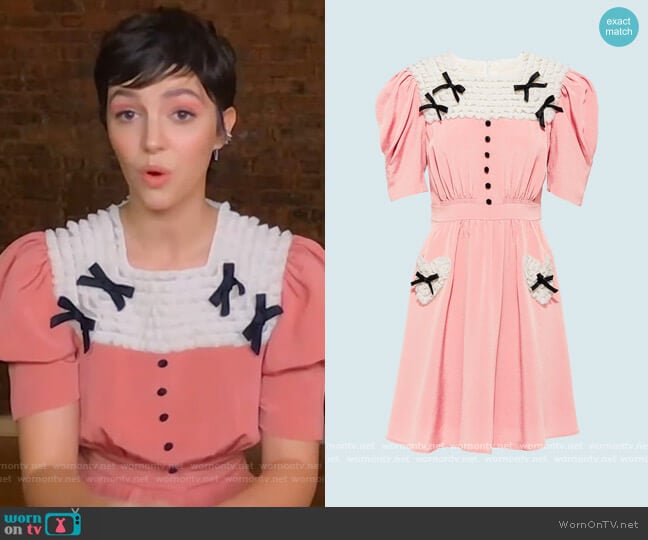 Reboutinette Dress Miu Miu