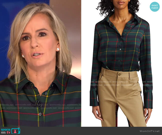 Monse Harris Shirt worn by Dr. Jennifer Ashton on Good Morning America
