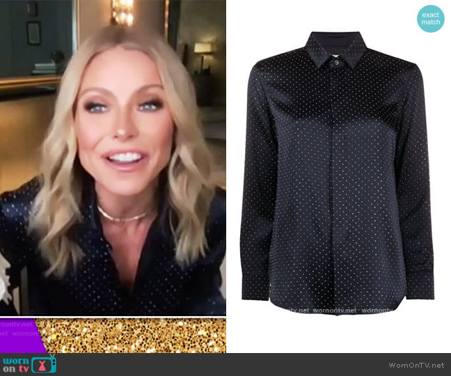Saint Laurent Studded Shirt