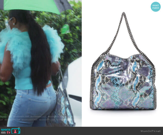 Stella McCartney Falabella Toge Bag worn by Kenya Moore on The Real Housewives of Atlanta