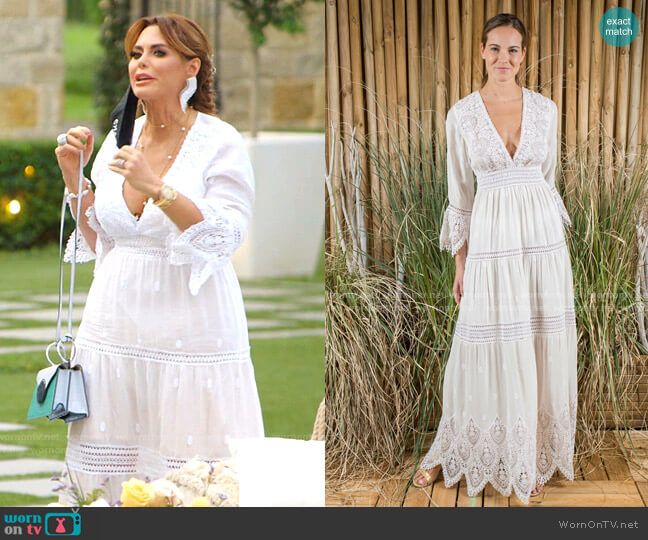 Temptation Positano Roma Dress worn by D’Andra Simmons on The Real Housewives of Dallas