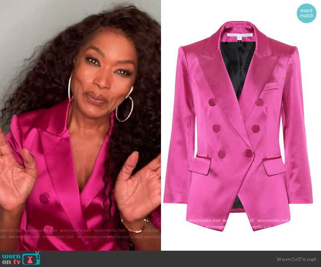 Veronica Beard Empire Dickey satin blazer