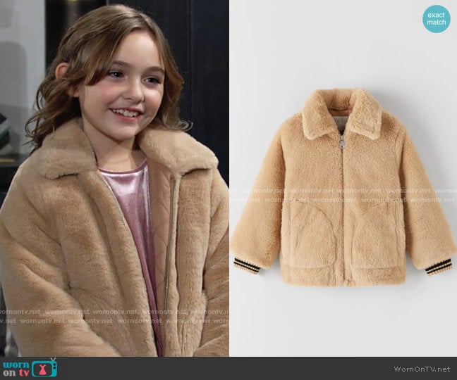 Zara Faux Fur Jacket