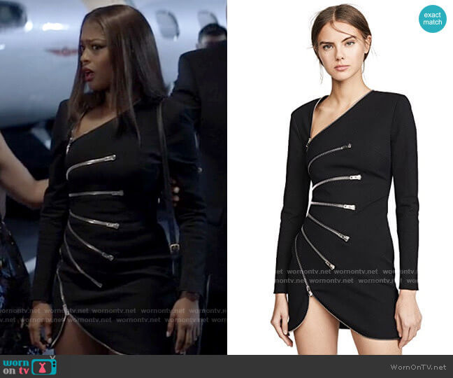 Alexander Wang Sunburst Zip Dress worn by Ryan Wilder (Javicia Leslie) on Batwoman