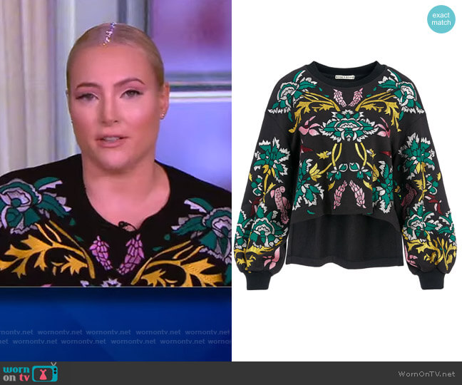 Munthe Turner Pullover Sweater worn by Meghan McCain on The View
