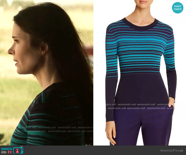 Boss Fadeira Sweater worn by Lois Lane (Elizabeth Tulloch) on Superman and Lois